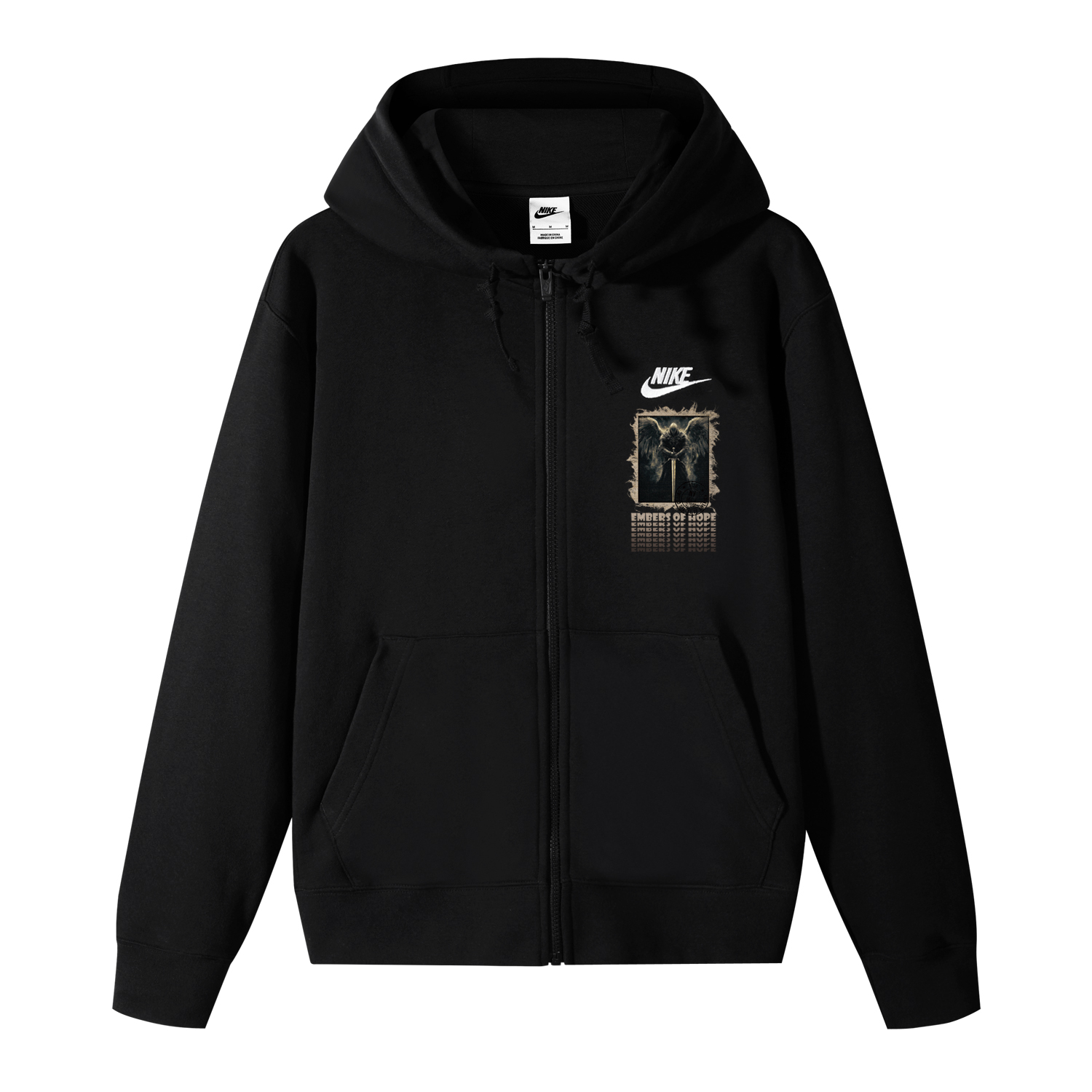 

Nike Куртка унисекс черная, Black