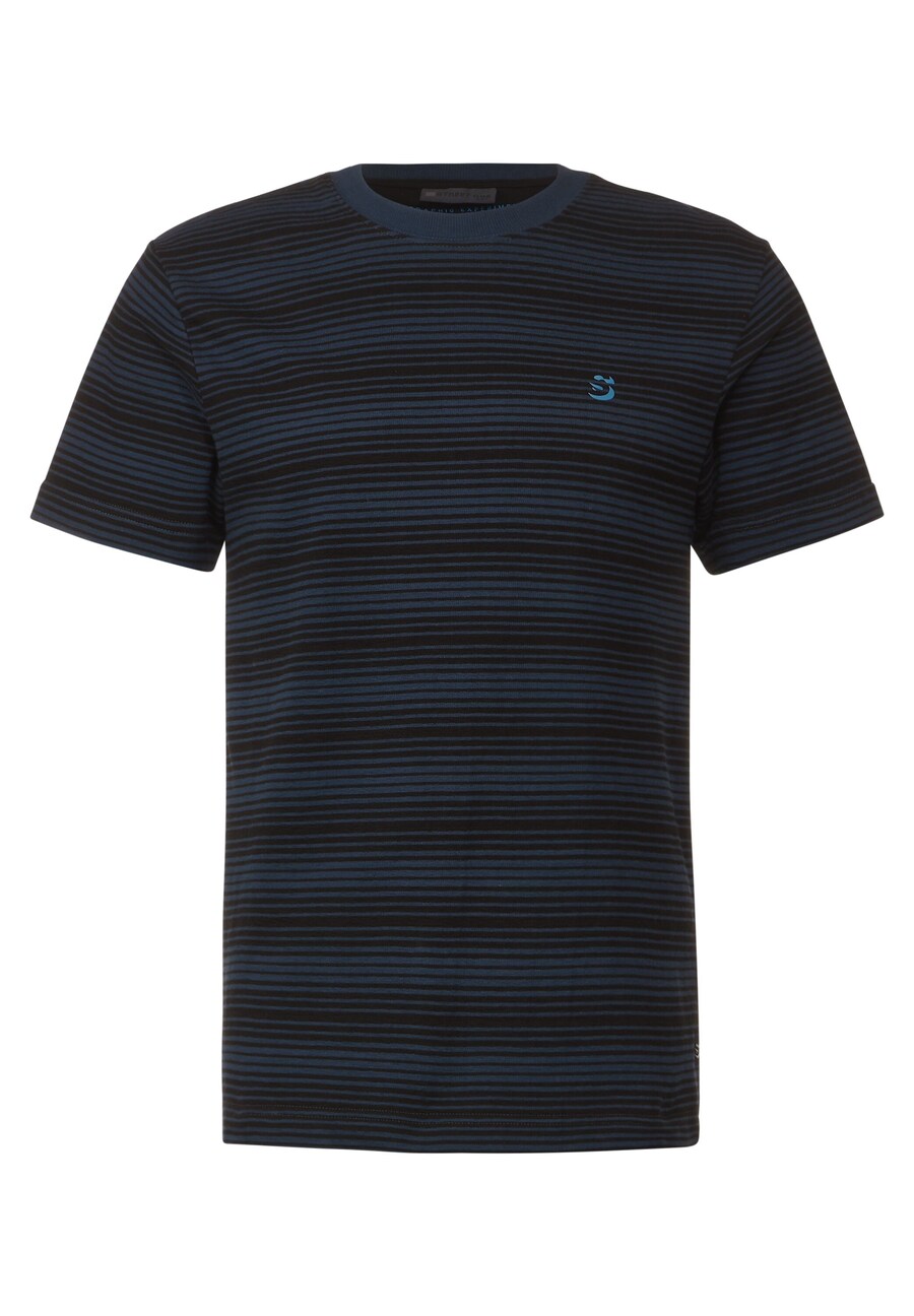 

Классическая футболка Street One MEN Shirt, темно-синий