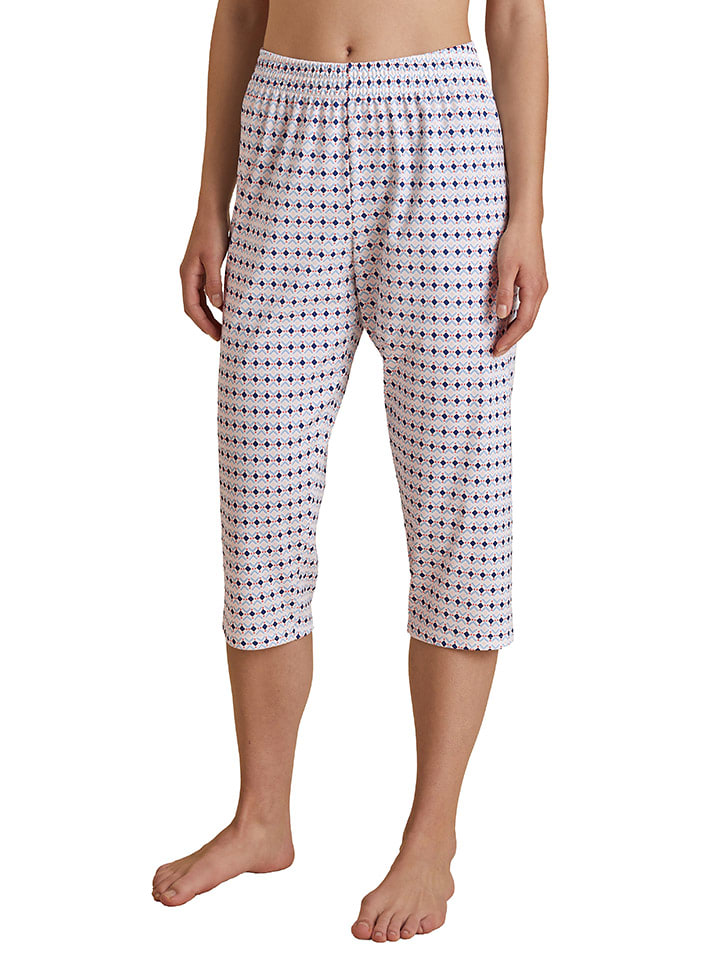 

Пижамные брюки Calida, цвет dunkelblau/weiß/gelb