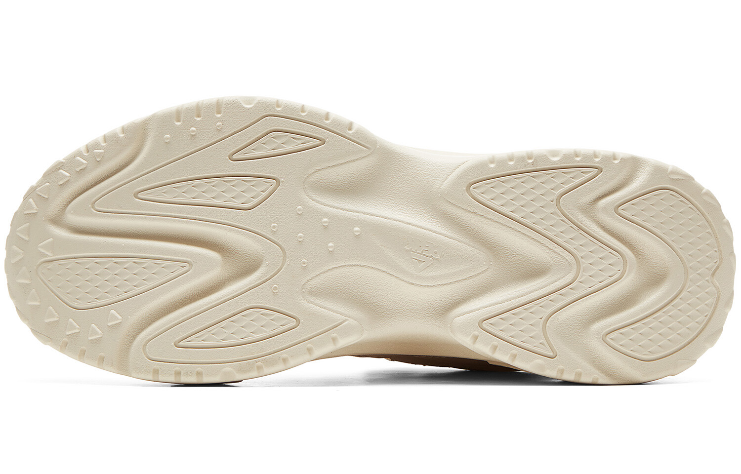 Кроссовки PEAK Lifestyle Shoes Men Low-top Ivory Yellow, слоновая кость/желтый — фото 4