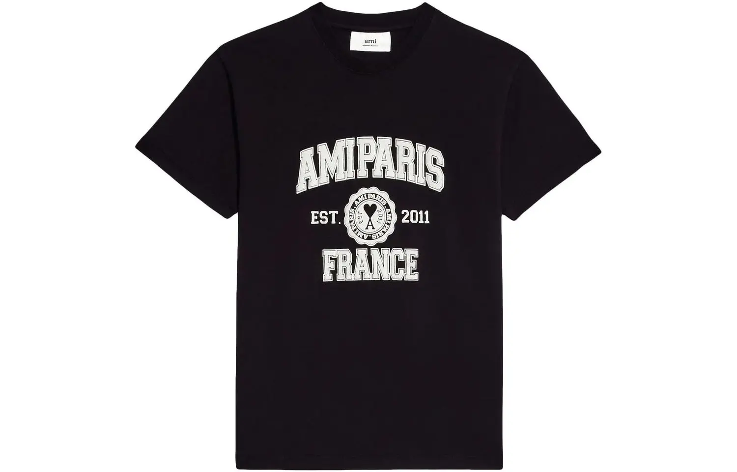 

AMIPARIS Ami Paris Футболка Ami Paris France Черная/Белая, Черный