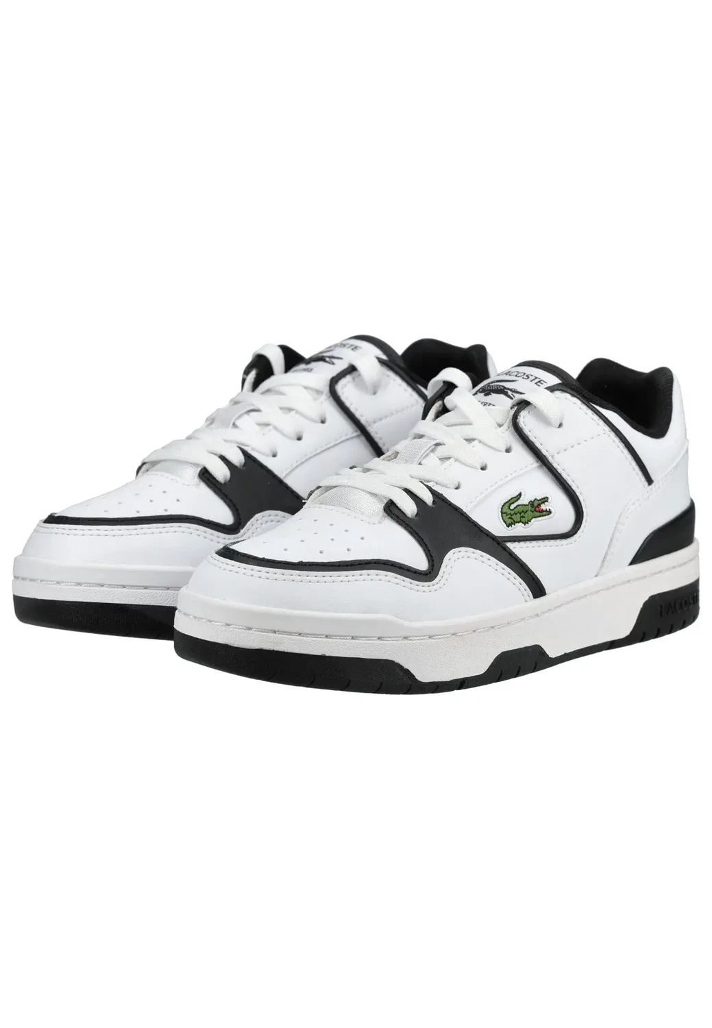 Кроссовки низкие COURTCAGE SET Lacoste, белый/черный — фото 3