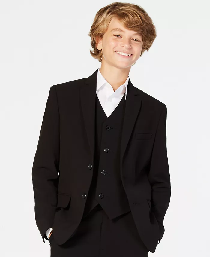 

Куртка Slim Fit Stretch для костюма, большие размеры Calvin Klein, черный
