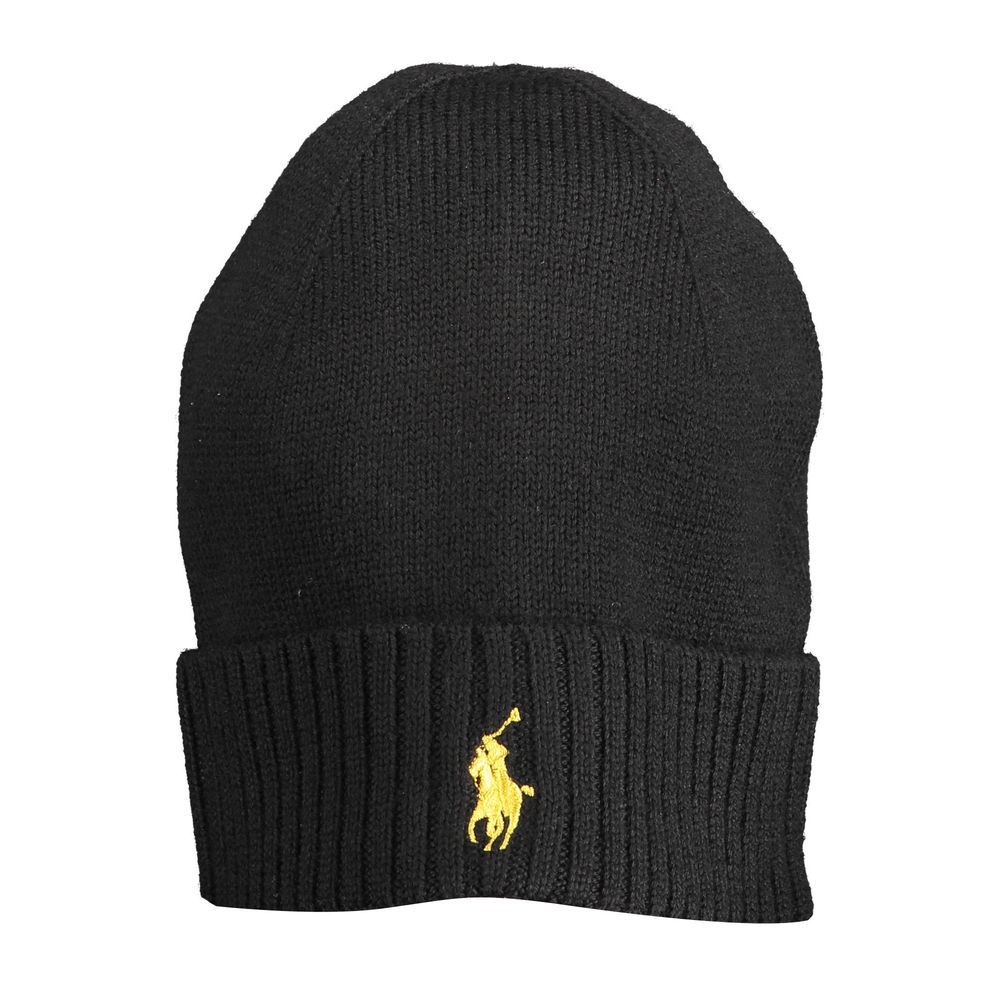 

Черные шерстяные шапка и кепка Ralph Lauren