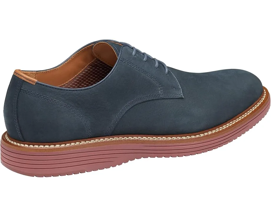 Оксфорды Johnston & Murphy Upton Plain Toe, Navy Nubuck — фото 4