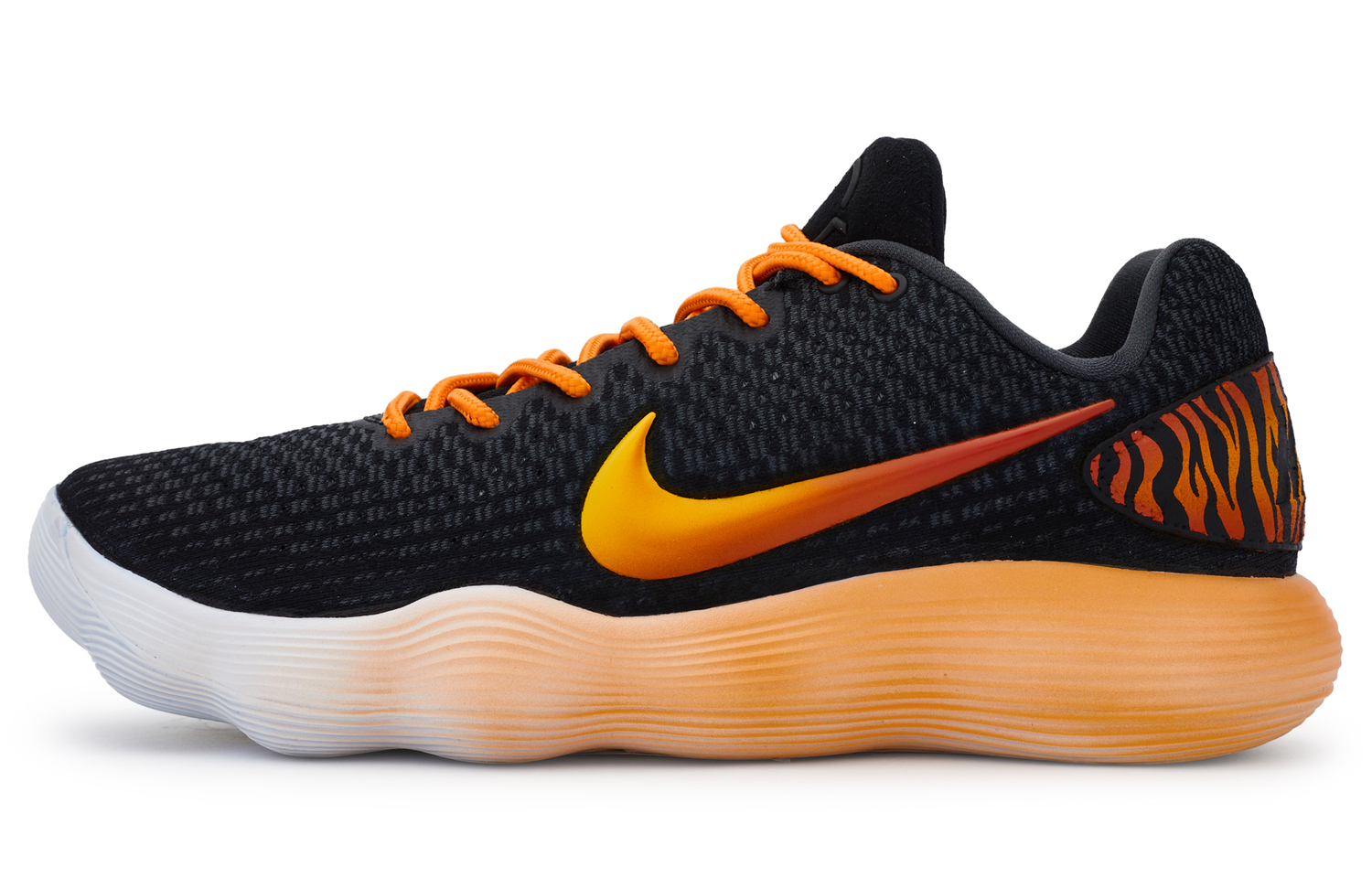 

Nike Гиперданк 2017 баскетбольные кроссовки мужские низкие оранжево-черные, цвет Black Orange