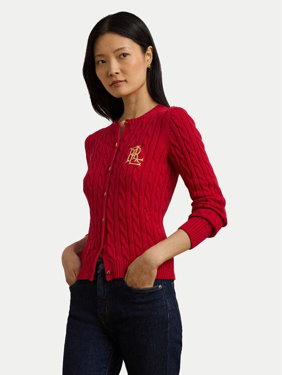 

Кардиган обычного кроя 200932225008 Lauren Ralph Lauren, красный