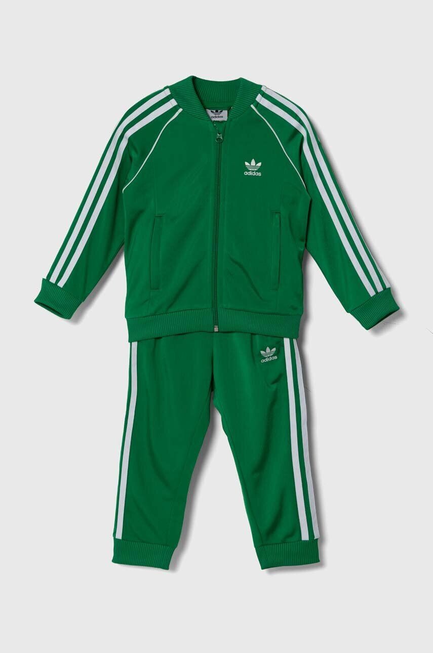

Детский спортивный костюм adidas Originals SST TRACKSUIT, зеленый
