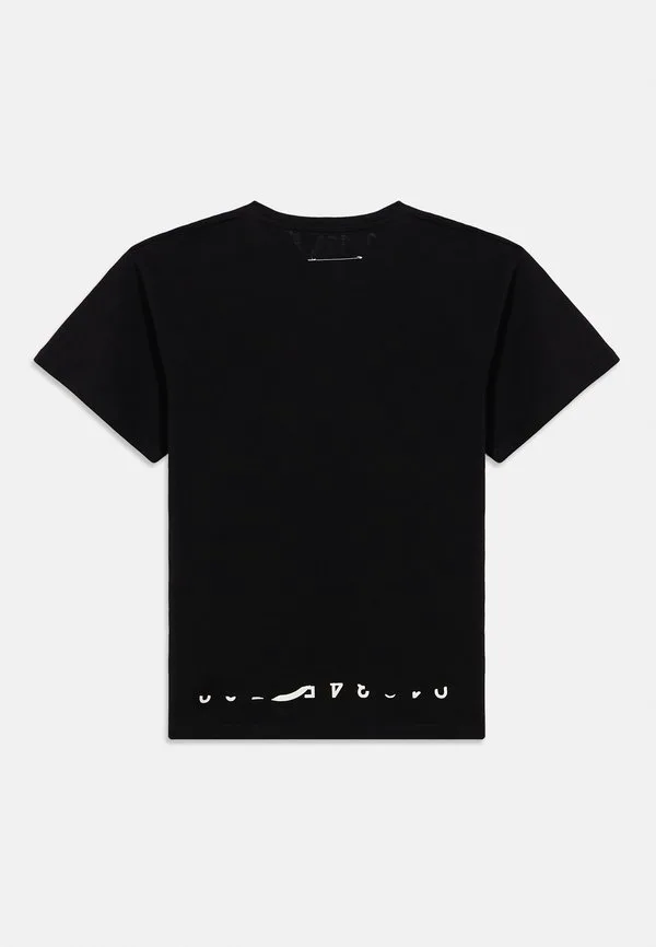 Футболка унисекс с принтом Mm6 Maison Margiela, Black — фото 2