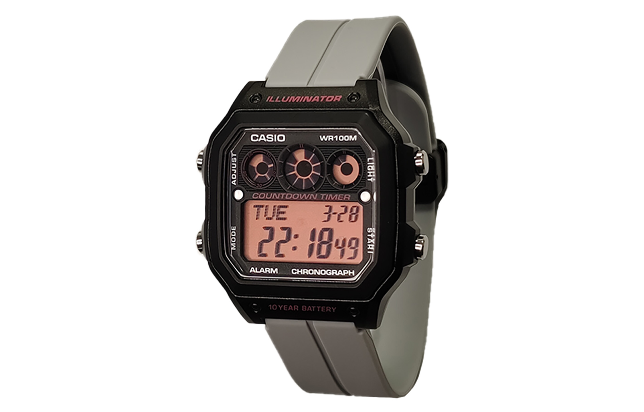 

CASIO Часы Retrofit Series Quartz Movement Watch Men's Watch Black Dial