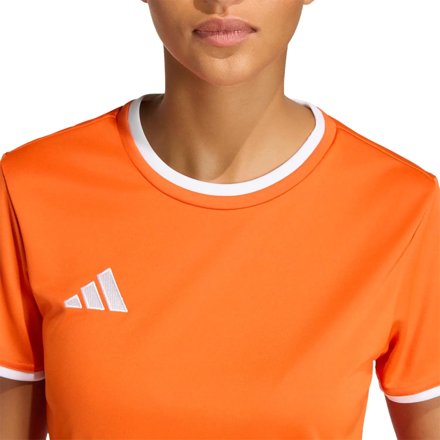 Футболка adidas Entrada 26, Team Orange/White — фото 4