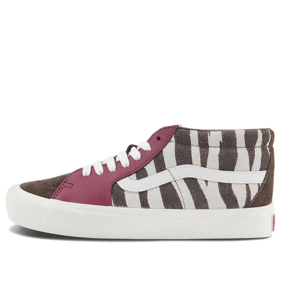 

Кроссовки Vans Vault SK8-Mid VR3 LX 'Safari Rumba Red', красный