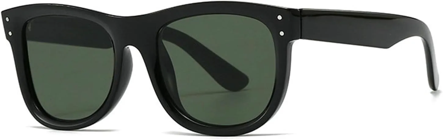 

Солнцезащитные очки Willochra в стиле ретро, ​​квадратные, женские, дизайнерские, градиентные, UV400, мужские, модные, с заклепками, в стиле панк, F27, Green