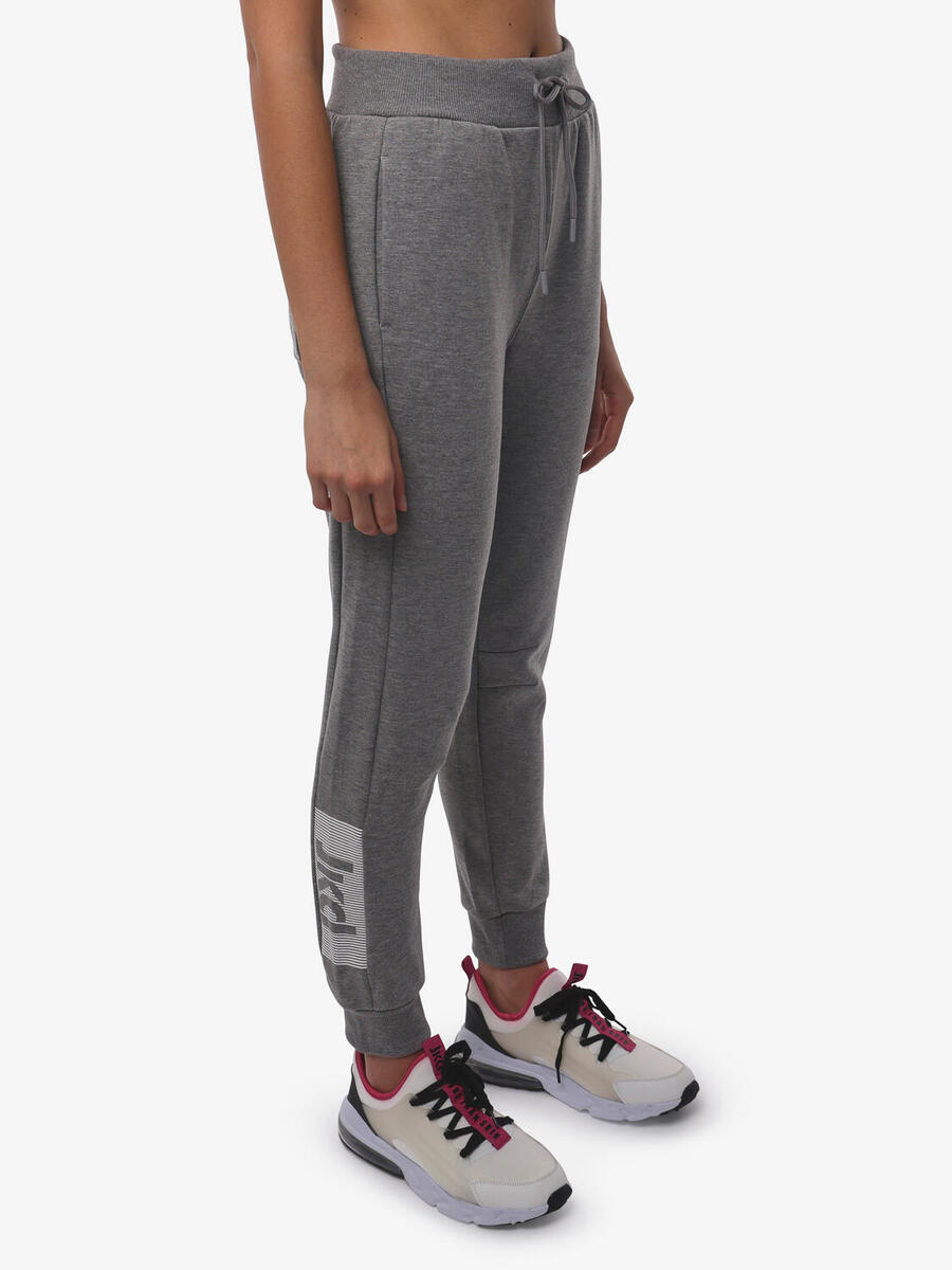 

JAKED Синтетические спортивные брюки серо-меланжевого цвета для мужчин и женщин