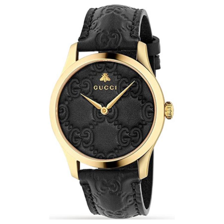 

GUCCI Часы G Timeless Collection Wrist Watch Quartz Movement Black Dial Women's Watch