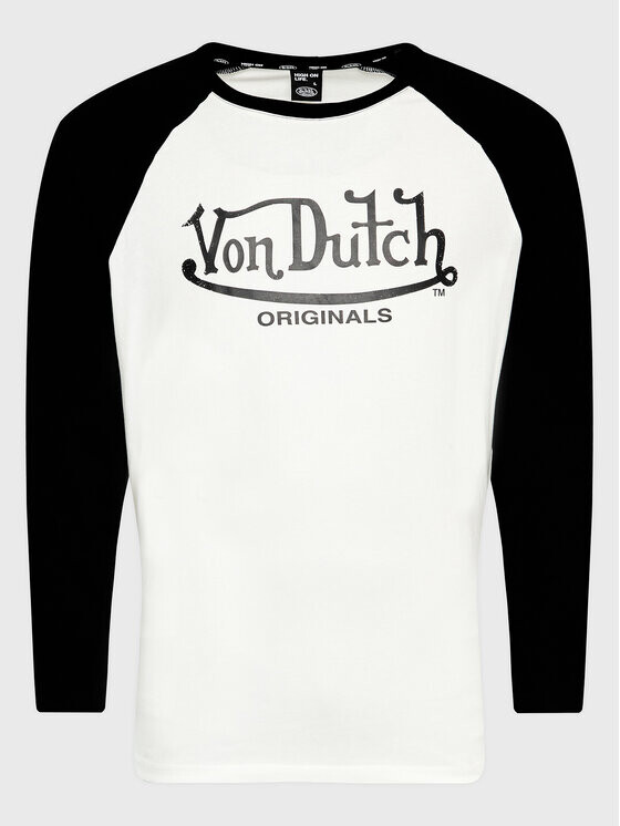 

Свободный крой с длинными рукавами Von Dutch, белый