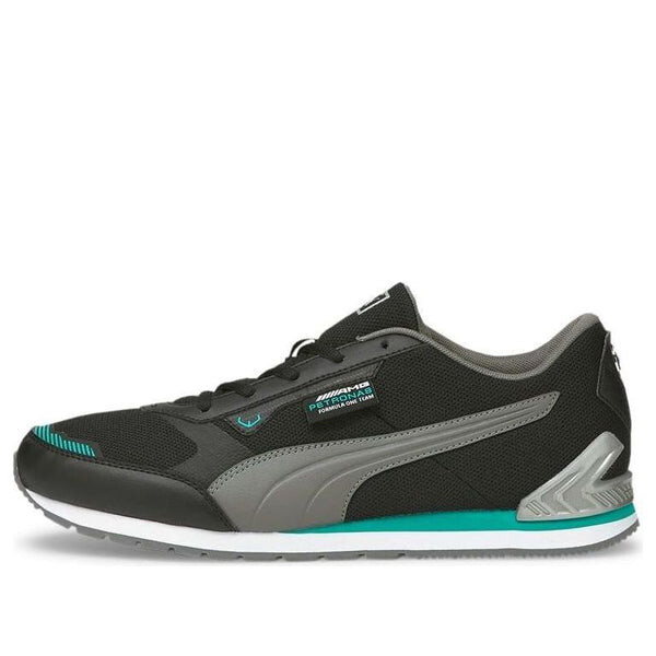 

Кроссовки mercedes f1 'black gray white' Puma, черный