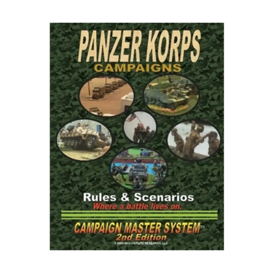 

Танковый корпус — Кампании (2-е издание), Panzer Korps - Divisional Warfare Miniatures System, 1936-1945