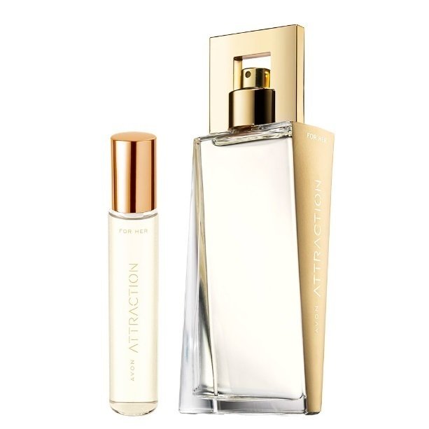

Женский набор Avon Attraction [духи 100 мл + духи]
