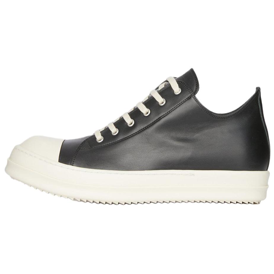 RICK OWENS Кроссовки RO Concordians из коровьей кожи низкие для скейтбординга 3,5 см женские Black