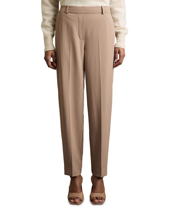 

REISS Petite Eve Узкие Брюки REISS, коричневый/бежевый