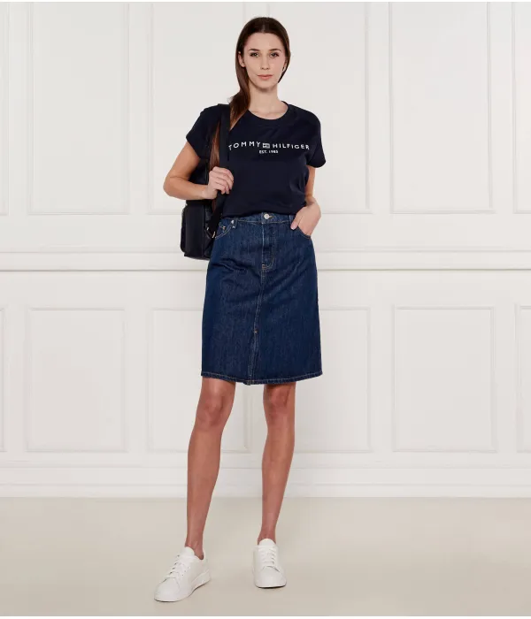 Футболка Loose fit Tommy Hilfiger, синий — фото 2