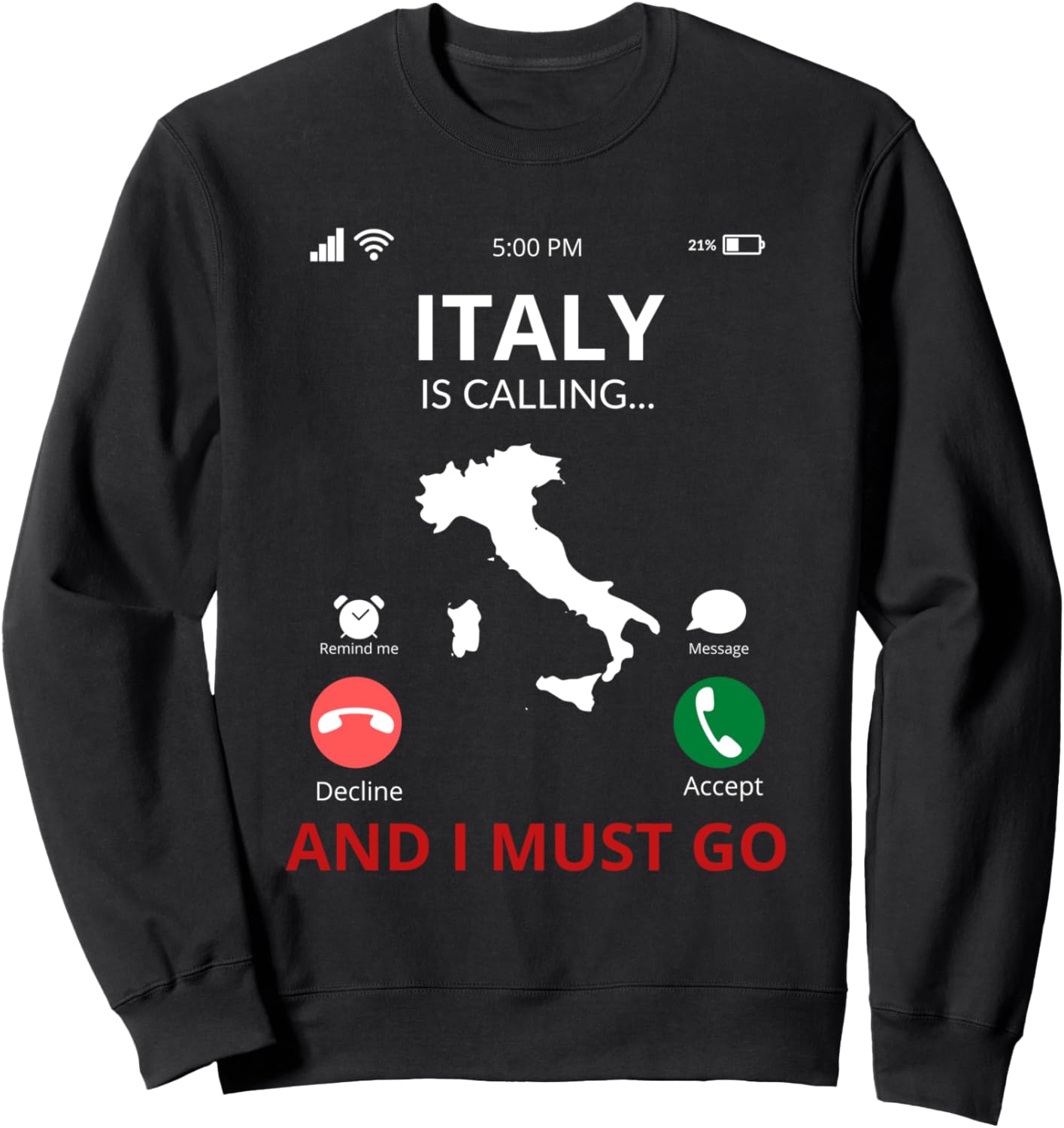 

Италия зовет! - Забавная итальянская толстовка-подарок, черная Italian Shirt, Черный, Италия зовет! - Забавная итальянская толстовка-подарок, черная Italian Shirt