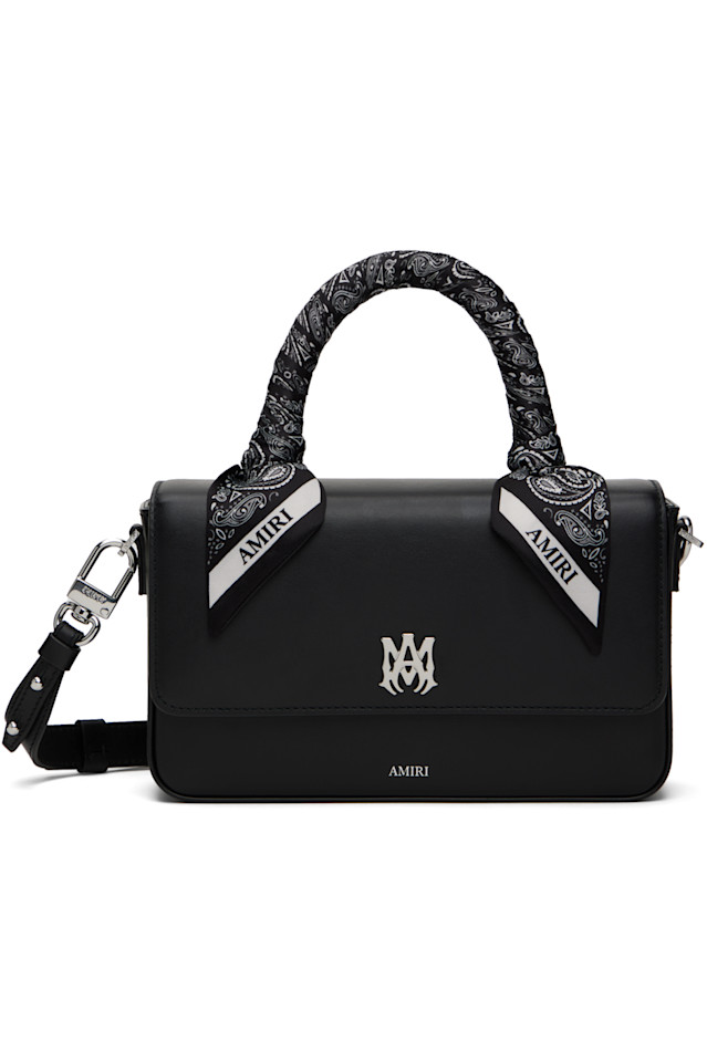 

Микро лонг ма сумка Amiri, черный