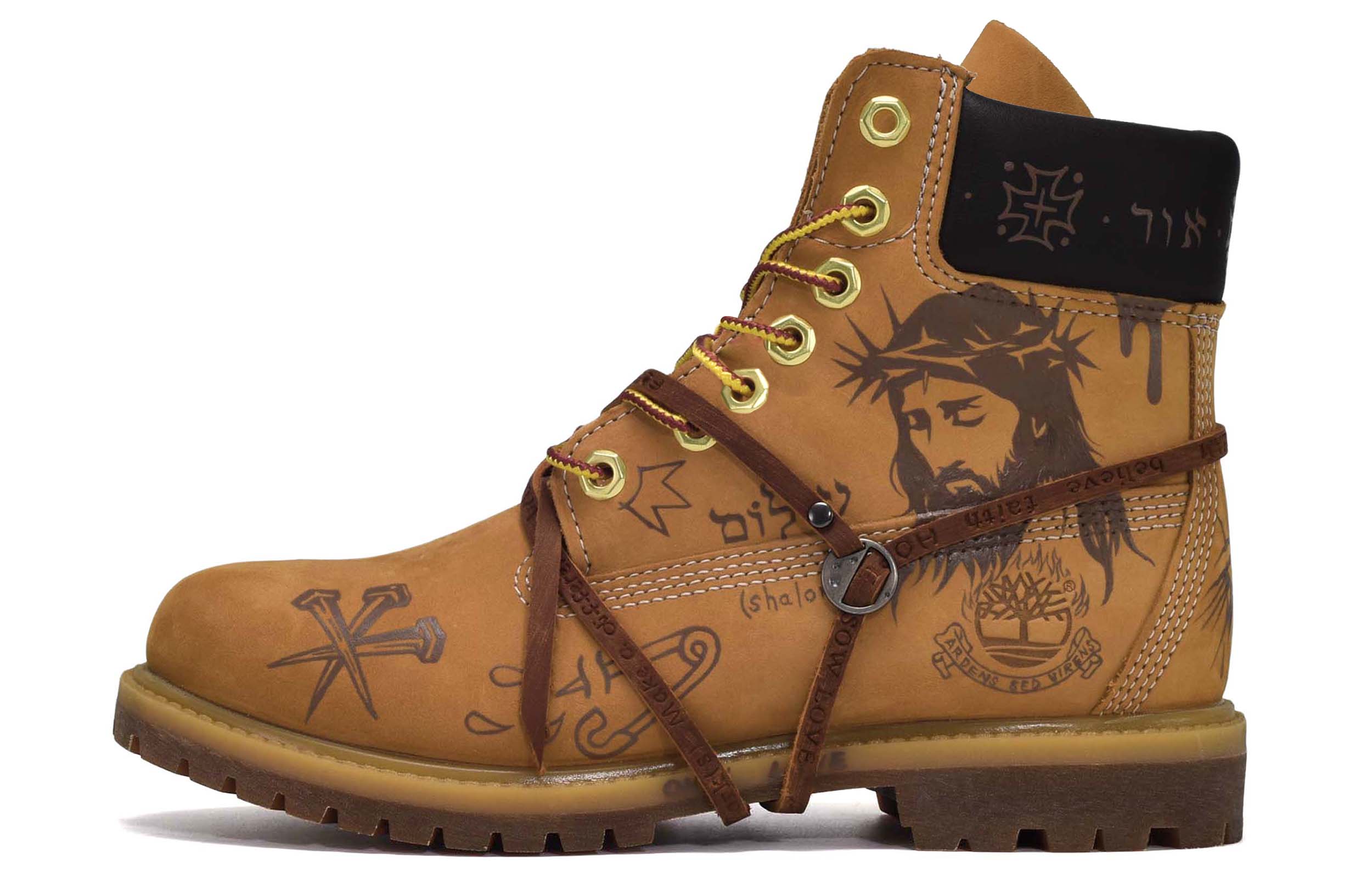 

Timberland ПРЕМИУМ противоскользящие износостойкие короткие уличные ботинки мужские коричневые желтые