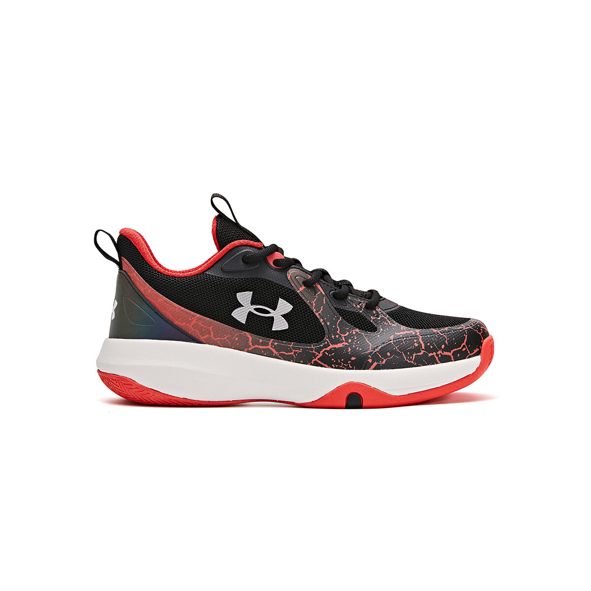 Баскетбольные кроссовки Flow FUTR X 2 для детей, средний верх Under Armour, белый/синий — фото 2
