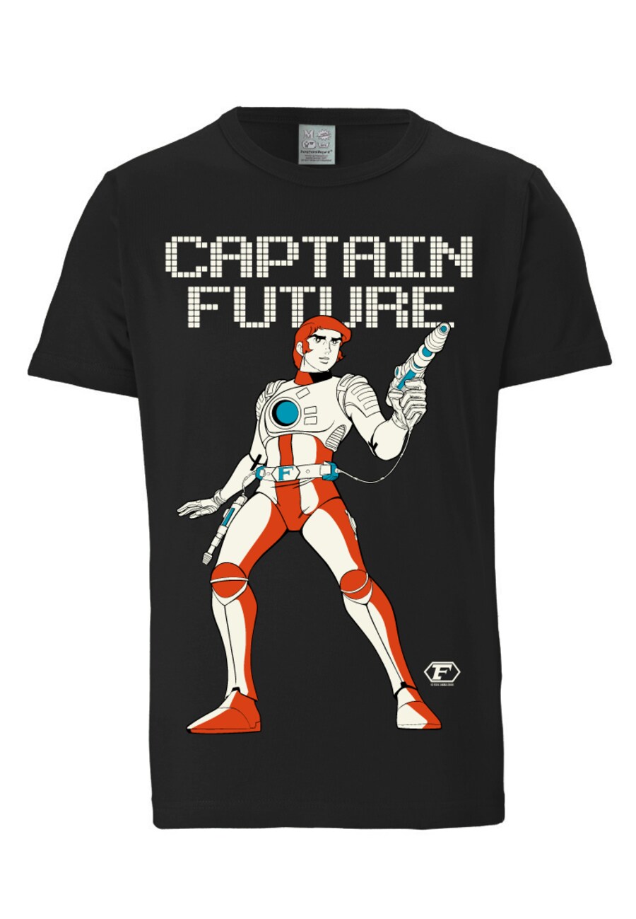 

Классическая футболка LOGOSHIRT Shirt Captain Future, черный