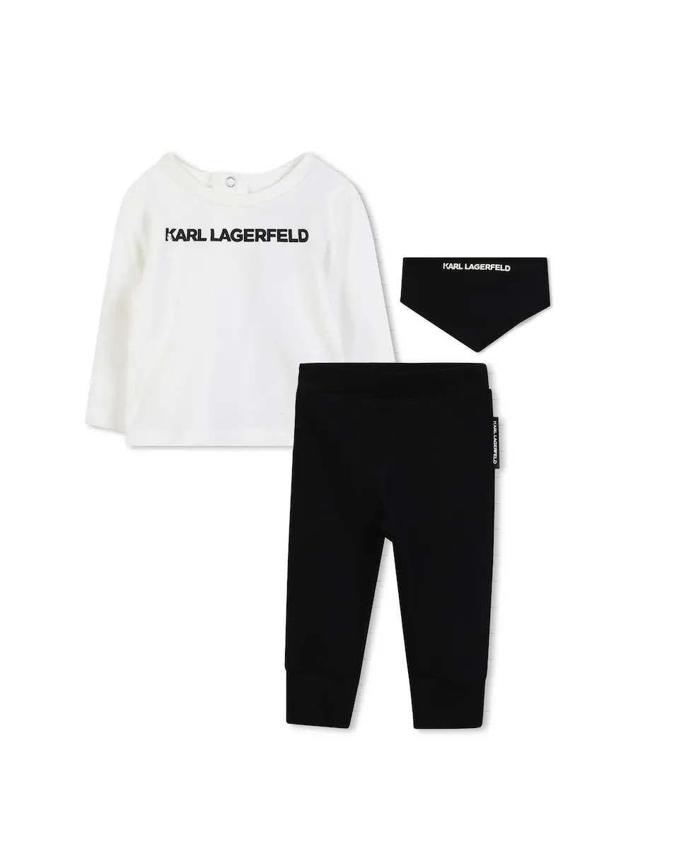 

Многоцветный комплект для младенцев из хлопка Karl Lagerfeld Kids