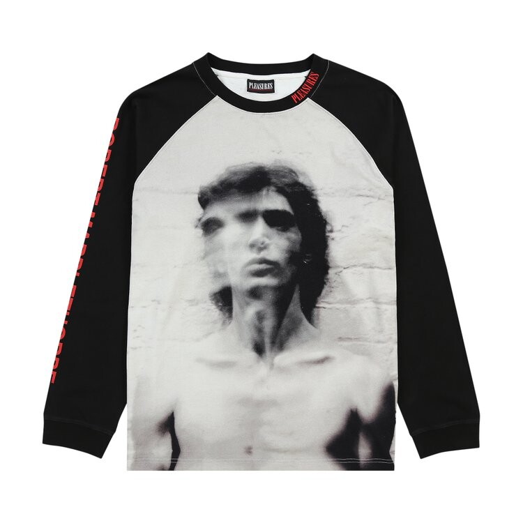 

Лонгслив Pleasures Self Portrait Raglan Long-Sleeve, черный