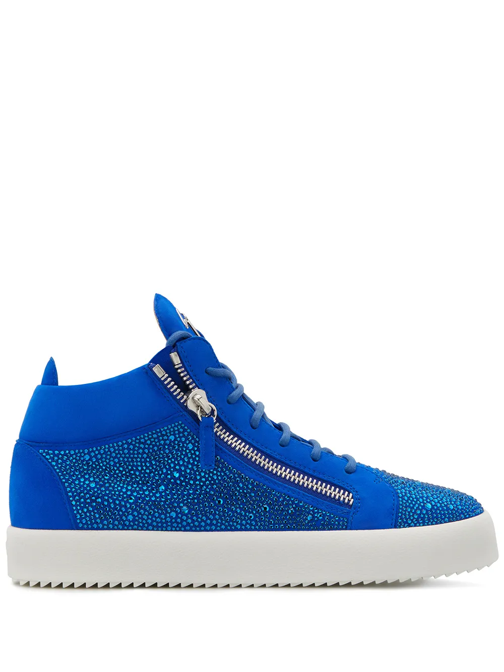 Высокие кеды Kriss Giuseppe Zanotti, синий