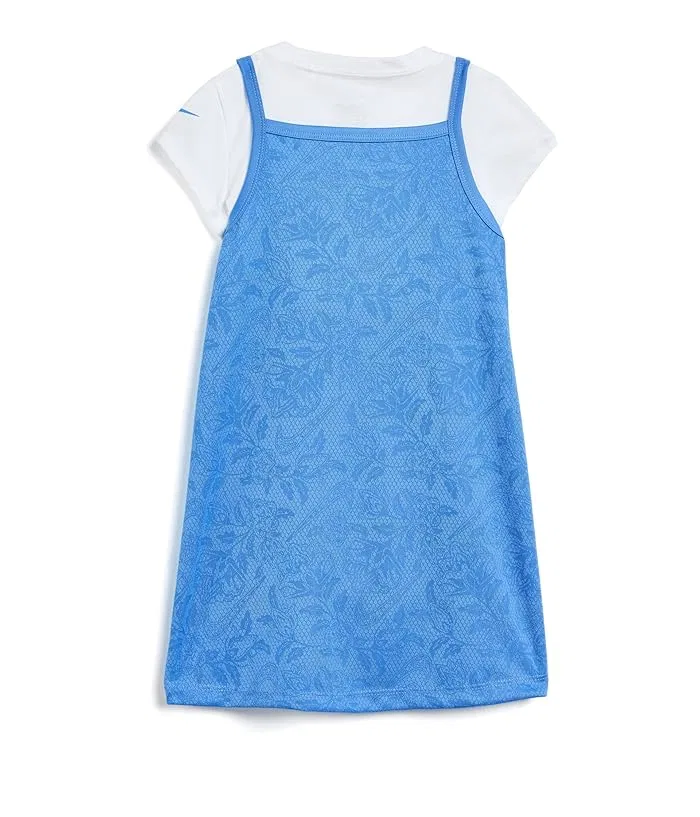 Платье с футболкой Nike Kids Lace it Up Dress, University Blue — фото 2