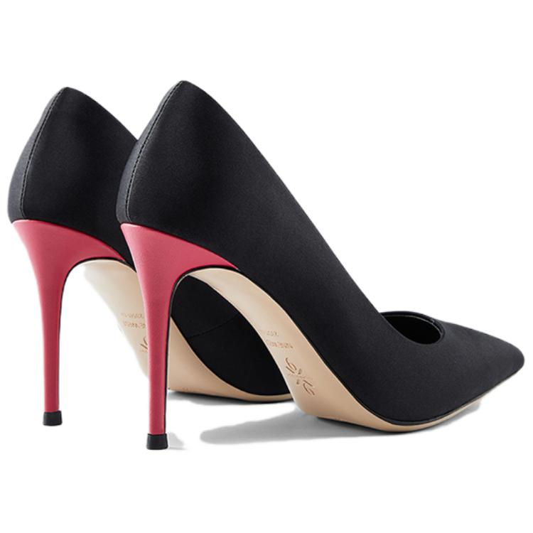 Тонкие каблуки Высокие каблуки 9,5 см Женские NINE WEST, Черный Синий — фото 4