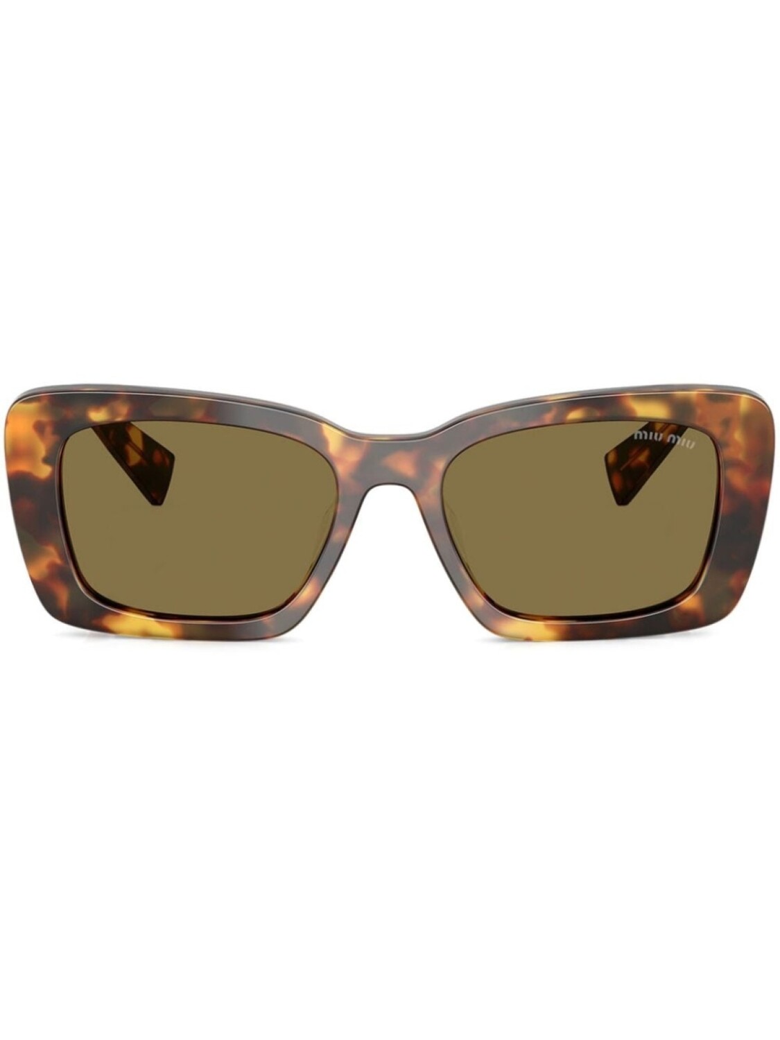 

Очки Miu Miu Eyewear, коричневый