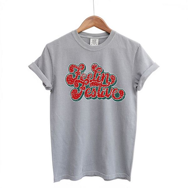 

Футболка с эффектом поношенности и праздничным окрашиванием Simply Sage Market, Grey