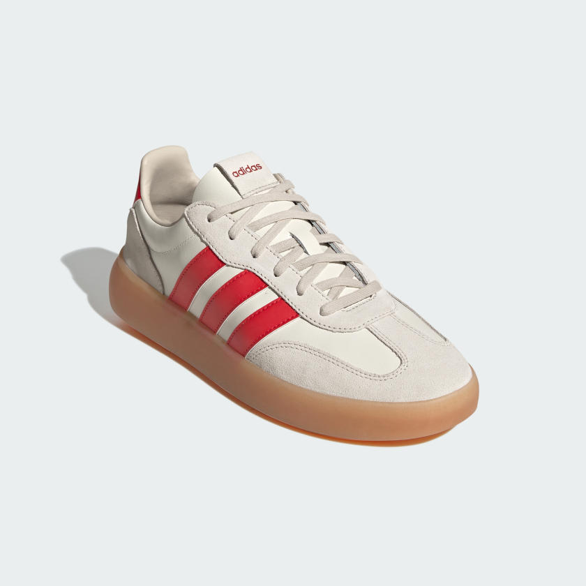 Мужские кроссовки Adidas Barreda Decode, белый/более алый/оксид алюминия — фото 4