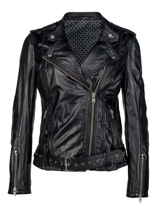 

Кожаный пиджак Jcc, черный