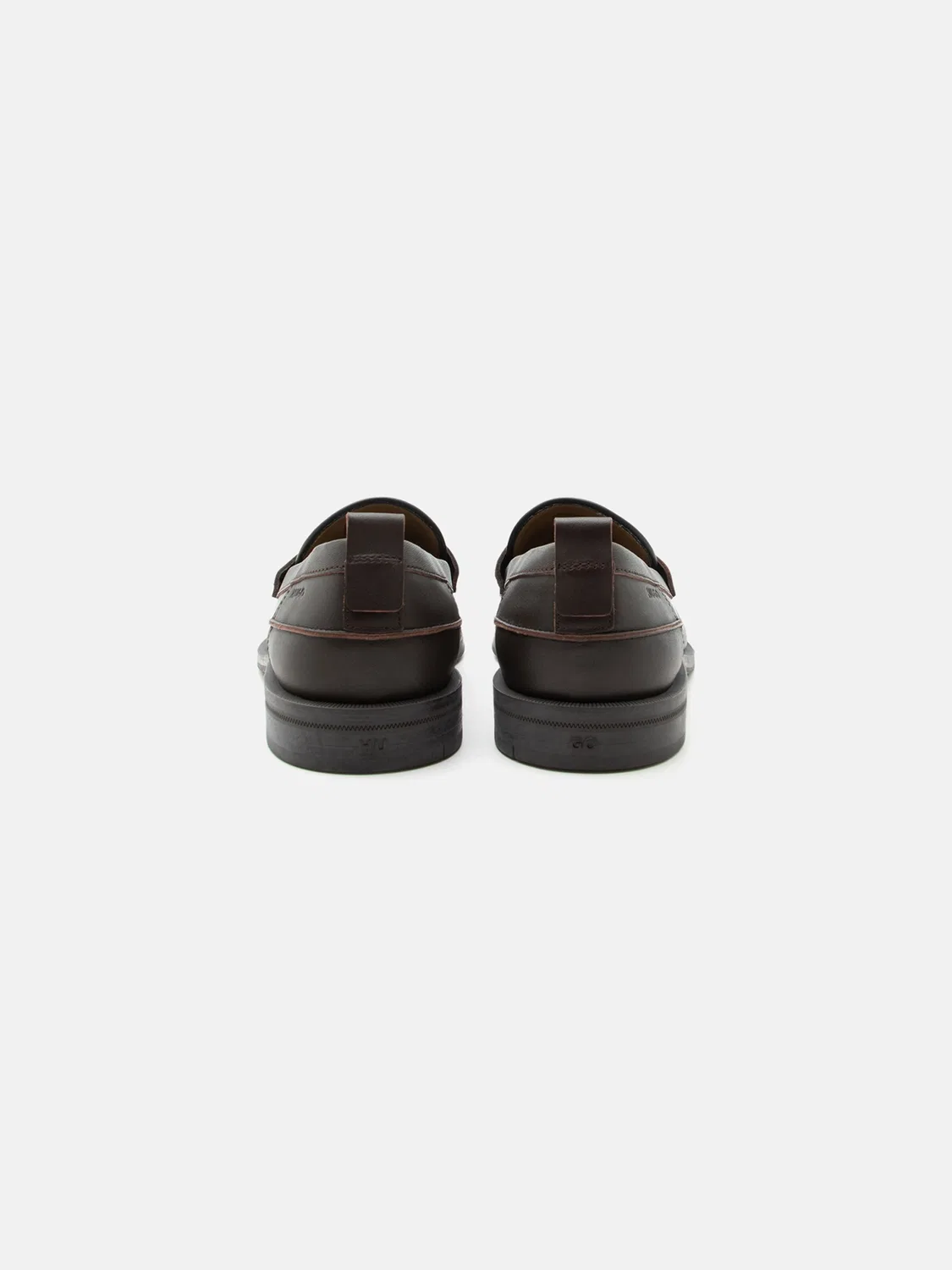 Низкие туфли 'Varian' Hugo, Chestnut Brown — фото 4