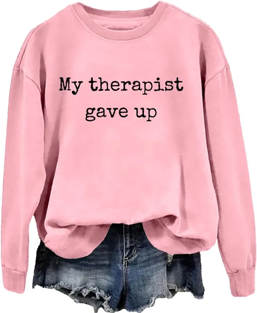 

Толстовка My Therapist Gave Up JIONOCY