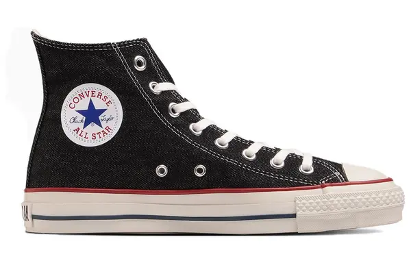 Кроссовки all star mij okayama denim high top 'black' Converse, черный — фото 2