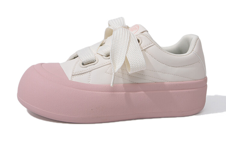 

Кроссовки Feiyue Skateboarding Shoes Women's Low-top Beige/Pink, розовый