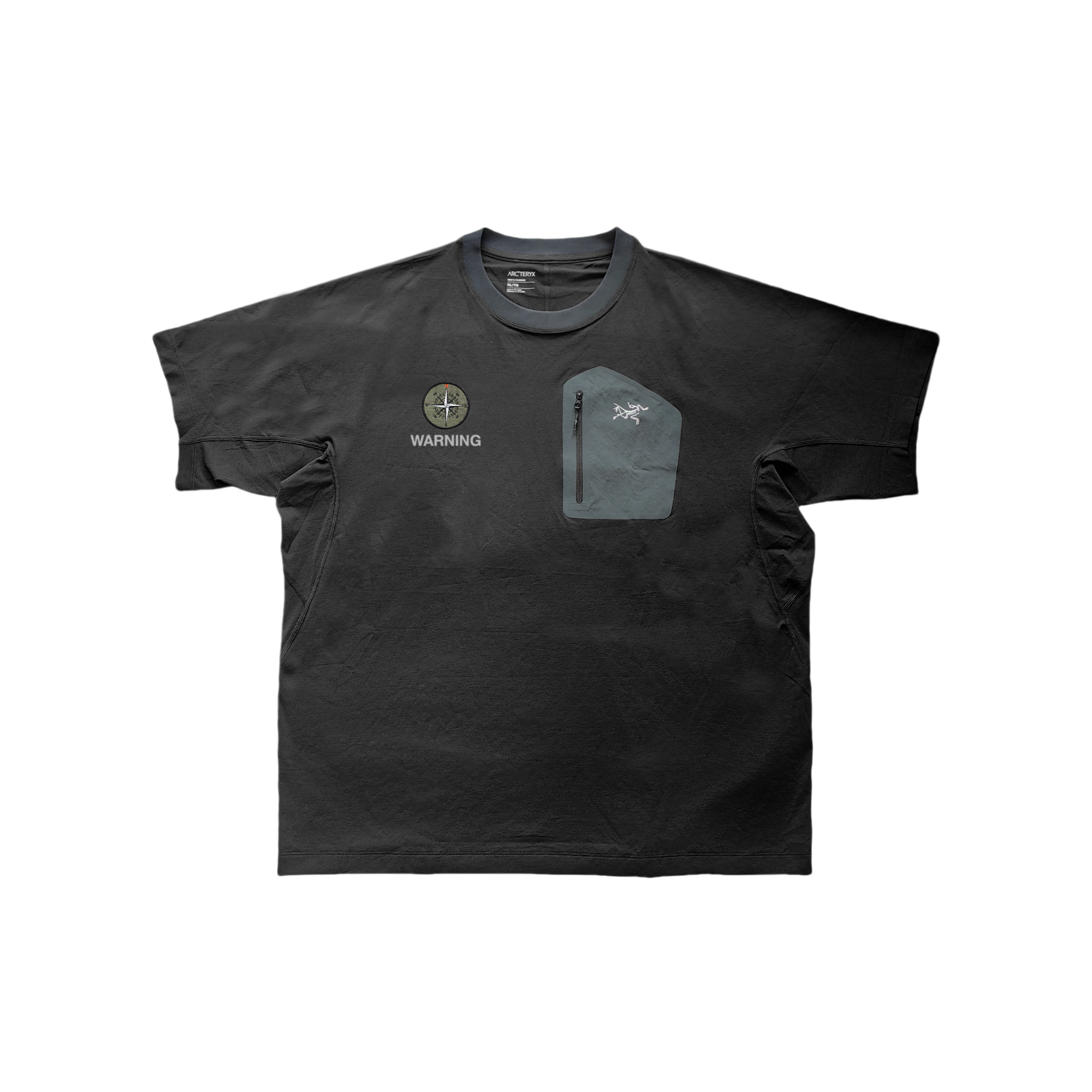 Arcteryx Футболка Konseal с коротким рукавом Unisex Black/Gray