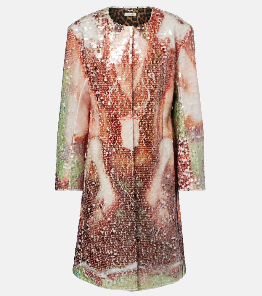 

Пальто с пайетками Jacques Wei, Printing