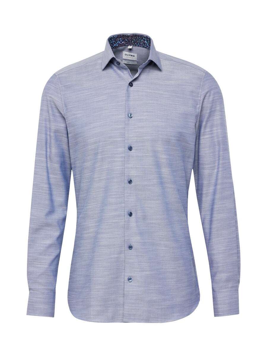 

Деловая рубашка обычного кроя OLYMP, цвет mottled blue