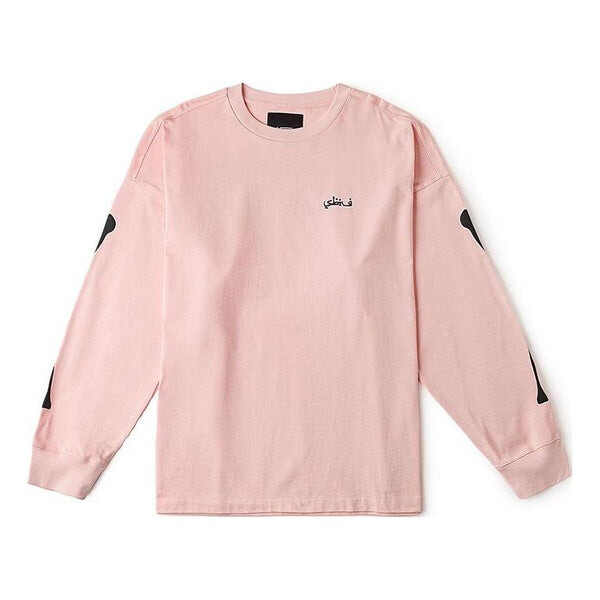 

Футболка skeleton long sleeve t-shirt 'pink' Vans, розовый