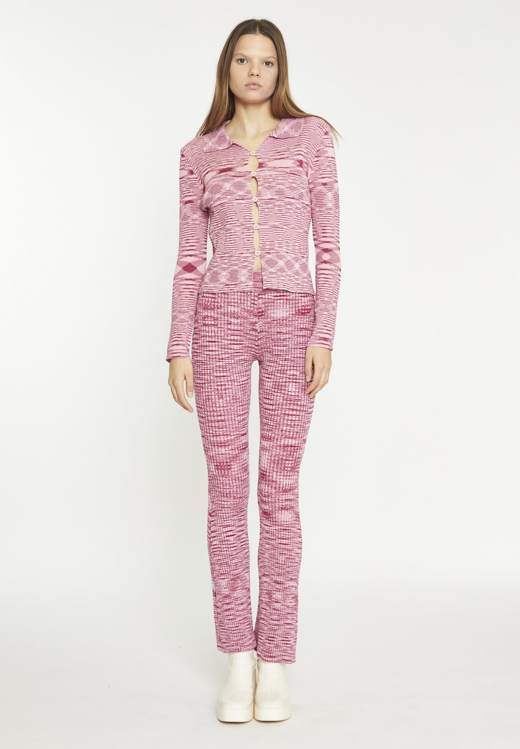 

Кардиган SPACE DYE Glamorous, розовый