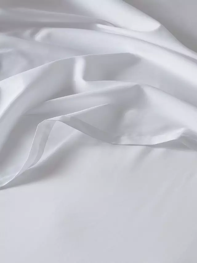

Простыня Bedfolk Luxe Cotton Flat, цвет snow